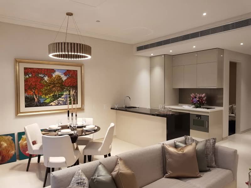 Kediaman Servis untuk Dijual di Pavilion Damansara Heights, Windsor Suites - Alex Yap - Living Room - PropertyGuru.com.my