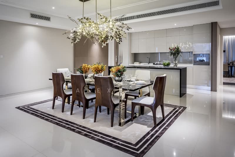 Kediaman Servis untuk Dijual di Pavilion Damansara Heights, Windsor Suites - Alex Yap - Dining Room - PropertyGuru.com.my