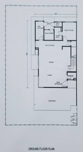 Broadleaf Residences untuk Untuk Dijual - RM 2,450,000, Mac 2026 - Ground Floor Plan - PropertyGuru.com.my