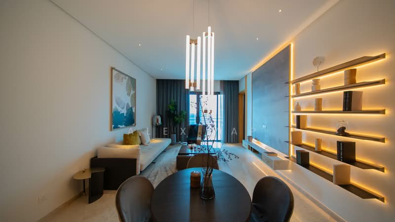 Kediaman Servis untuk Dijual di Damansara City Residency (DC Residensi) - Alex Yap - Living Room - PropertyGuru.com.my