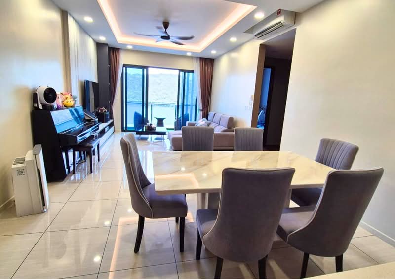 Condominium for Sale at Queens Residences Q1 @ Queens Waterfront - Clifton Chee - Living Room - PropertyGuru.com.my