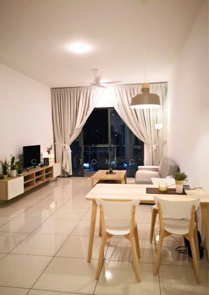 Queens Residences Q1 @ Queens Waterfront untuk Untuk Disewa - RM 3,500 /bulan, Mac 2026 - Living Room - PropertyGuru.com.my
