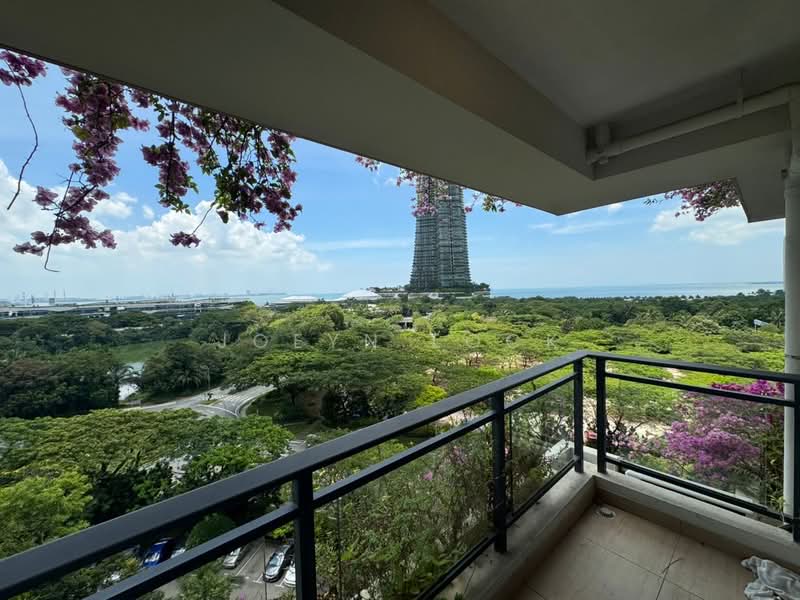 Apartment for Rent at Regalia Park @ Forest City - Joeyn Lock - Balcony - PropertyGuru.com.my