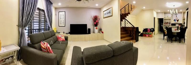 Cluster House for Sale in Taman Adda Heights (Tebrau) - Raymond Fong - Living Room - PropertyGuru.com.my