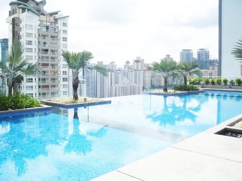 Service Residence for Rent at Gateway Kiaramas Residences - Bryan . - Pool - PropertyGuru.com.my
