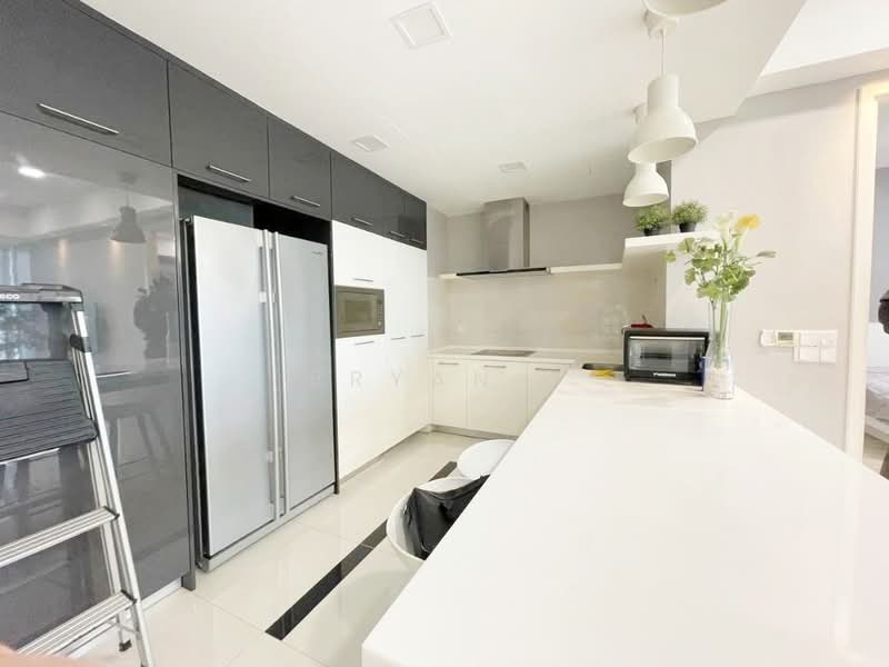 Service Residence for Rent at Gateway Kiaramas Residences - Bryan . - Kitchen - PropertyGuru.com.my