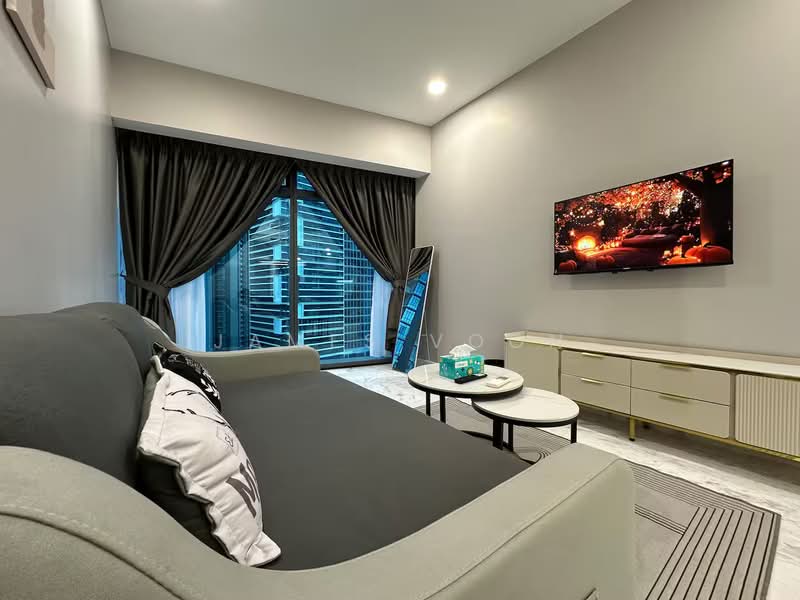 Service Residence for Sale at Alanis Residence - James Voon - Living Room - PropertyGuru.com.my