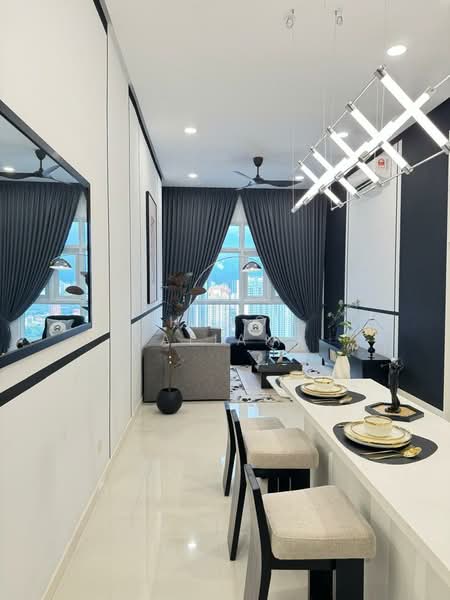 Service Residence for Rent at Met 1 Residences - Sharon Ealiana - Living Room - PropertyGuru.com.my