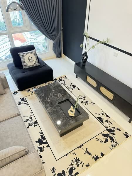 Service Residence for Rent at Met 1 Residences - Sharon Ealiana - Living Room - PropertyGuru.com.my