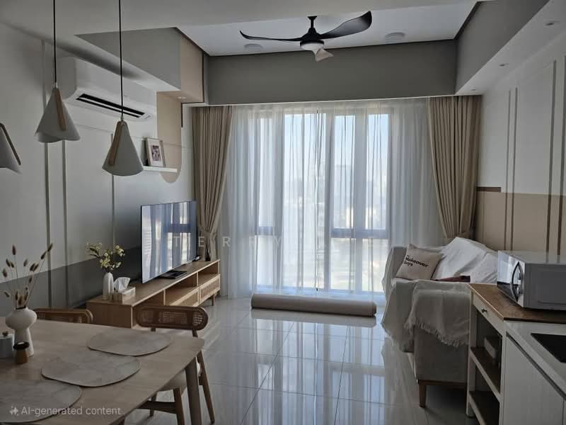 Service Residence for Sale at The Sentral Suites - Terry Lee - Living Room - PropertyGuru.com.my
