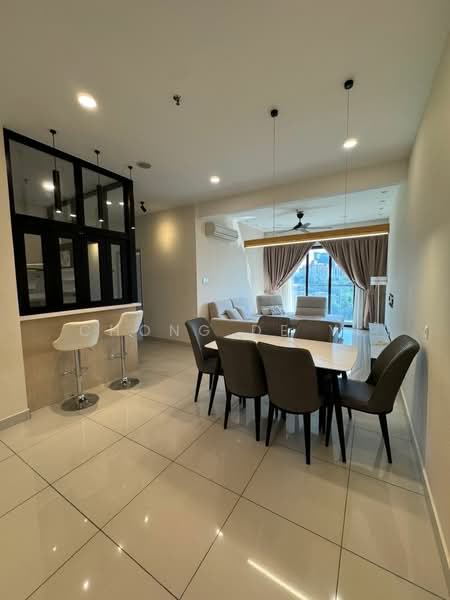 Service Residence for Sale at Ten Kinrara - Chong De Yi - Living Room - PropertyGuru.com.my