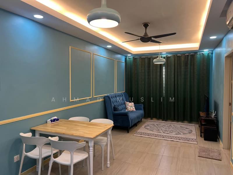 Apartment for Sale at Simfoni @ Eco Majestic - Ahmad Muslim - Living Room - PropertyGuru.com.my