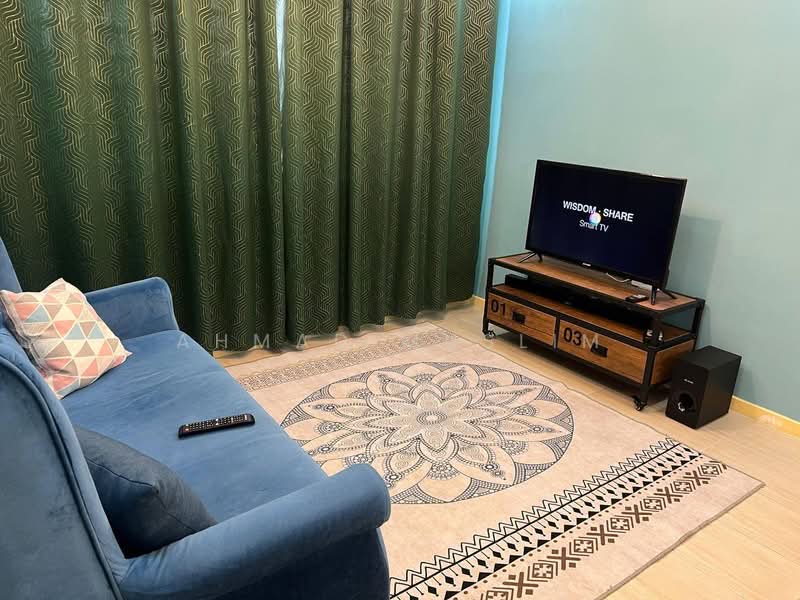 Apartment for Sale at Simfoni @ Eco Majestic - Ahmad Muslim - Living Room - PropertyGuru.com.my