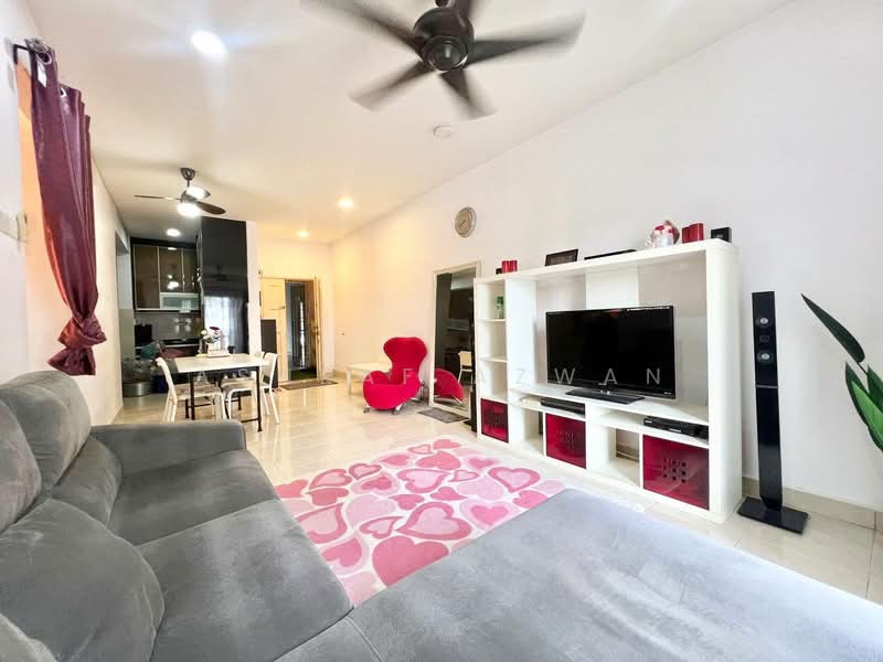 Condominium for Sale at Kristal Heights - Ashraf Azwan - Living Room - PropertyGuru.com.my