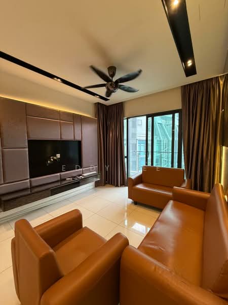 Service Residence for Rent at V Residence 2 @ Sunway Velocity - Eddy Lee - Living Room - PropertyGuru.com.my