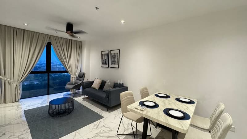 Service Residence for Rent at Lumi Tropicana - Ethan Swe - Living Room - PropertyGuru.com.my