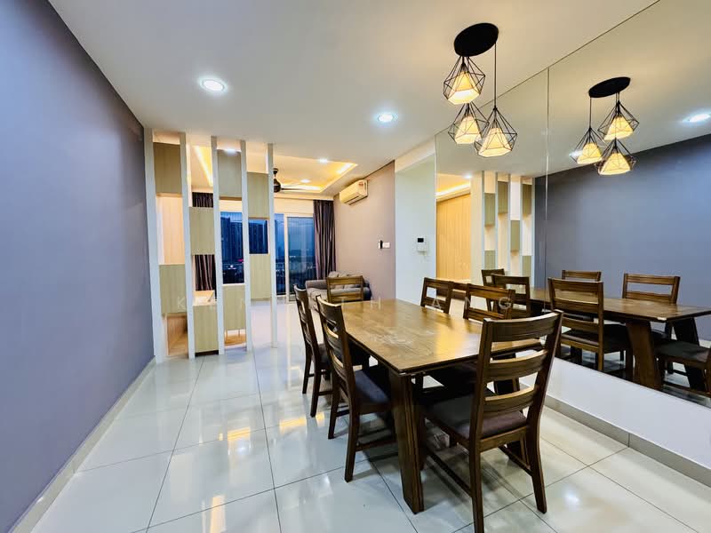 Kondominium untuk Disewa di Villa Crystal - Kenneth Ang - Dining Room - PropertyGuru.com.my
