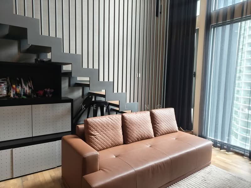 Condominium for Rent at Twy Duplex Condos - Key Ling - Living Room - PropertyGuru.com.my