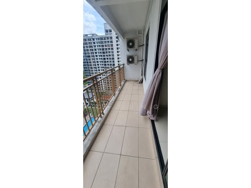 Service Residence for Rent at The Garden Residences - YC Fung - Balcony - PropertyGuru.com.my