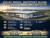 For Sale - West Port (Pelabuhan Barat)