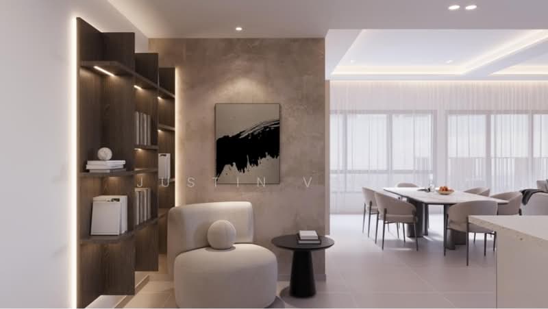ALIX Residences untuk Untuk Disewa - RM 11,000 /bulan, Mac 2026 - Living Room - PropertyGuru.com.my