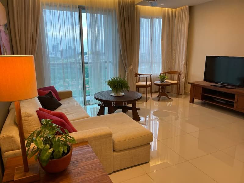 Service Residence for Sale at Solaris Dutamas - Edward Low - Living Room - PropertyGuru.com.my