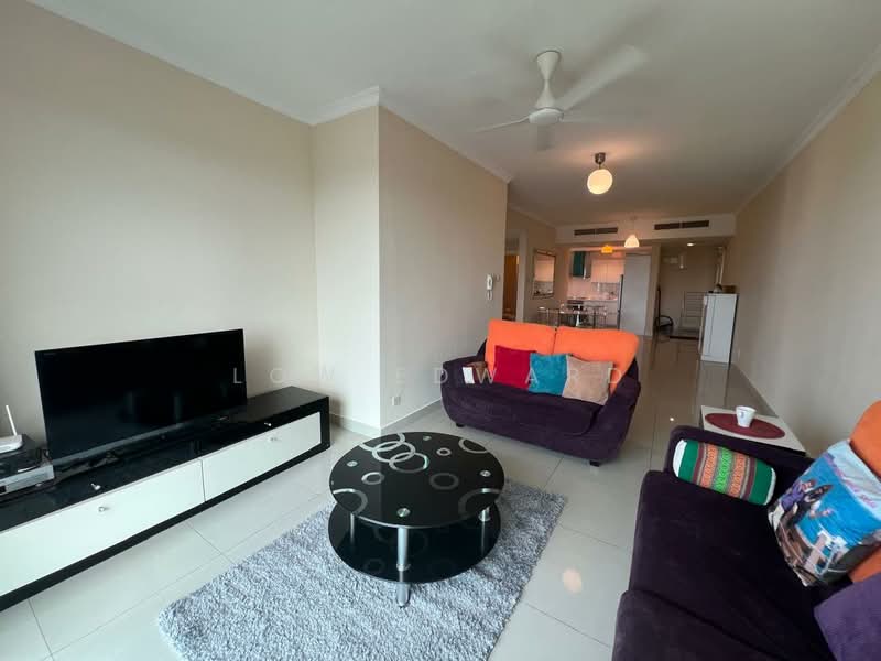 Service Residence for Sale at Solaris Dutamas - Low Edward - Living Room - PropertyGuru.com.my