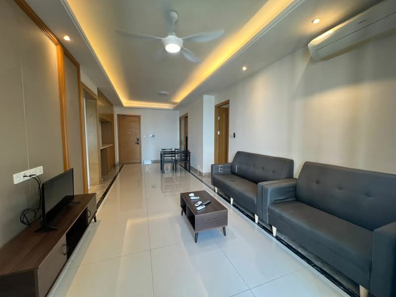 Condominium for Rent at R&F Princess Cove Phase 2-Seine Region - Ku Mei - Living Room - PropertyGuru.com.my
