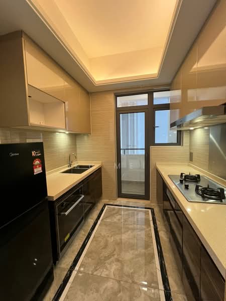 Condominium for Rent at R&F Princess Cove Phase 2-Seine Region - Ku Mei - Kitchen - PropertyGuru.com.my