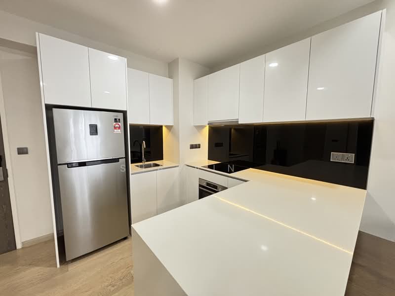 Service Residence for Rent at Star Residences Two - Sharvin . - Kitchen - PropertyGuru.com.my