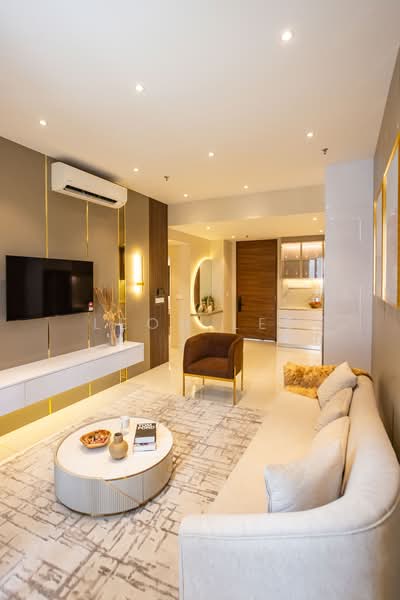 Service Residence for Sale at Golden Crown Residence - Leon Lee - Living Room - PropertyGuru.com.my
