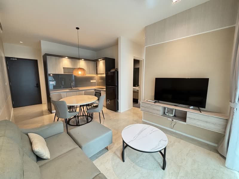 Service Residence for Rent at 10 Stonor - Sharvin . - Living Room - PropertyGuru.com.my