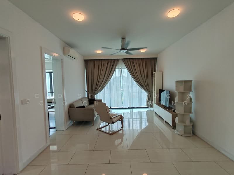 Condominium for Rent at One Central Park - Cho Seng Mong @ Cao Cheng Wang - Living Room - PropertyGuru.com.my