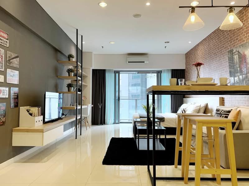 Servis Apartment untuk Dijual di Mercu Summer Suites - David Yap - Living Room - PropertyGuru.com.my