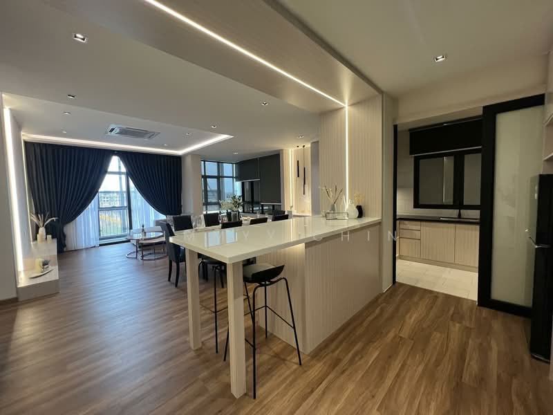 Service Residence for Sale at The Corliss Residence @ The NorthBank - Jimmyy Chin - Living Room - PropertyGuru.com.my