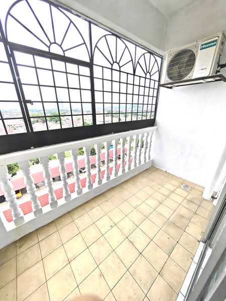 Apartment for Rent at Plaza Indah Apartment - Sky Lim - Balcony - PropertyGuru.com.my