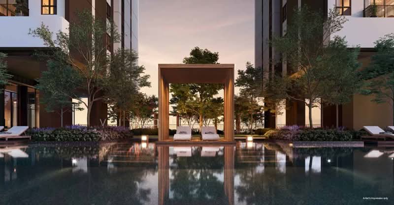 Condominium for Sale at Aras Residences - Vincent Lau - Pool - PropertyGuru.com.my