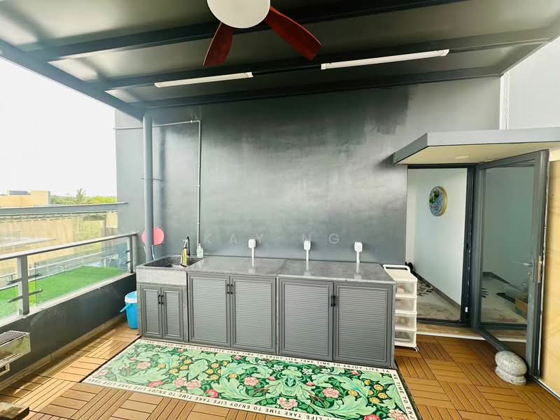 Forest City@Golf Villa untuk Untuk Disewa - RM 4,000 /bulan, Mac 2026 - Balcony - PropertyGuru.com.my