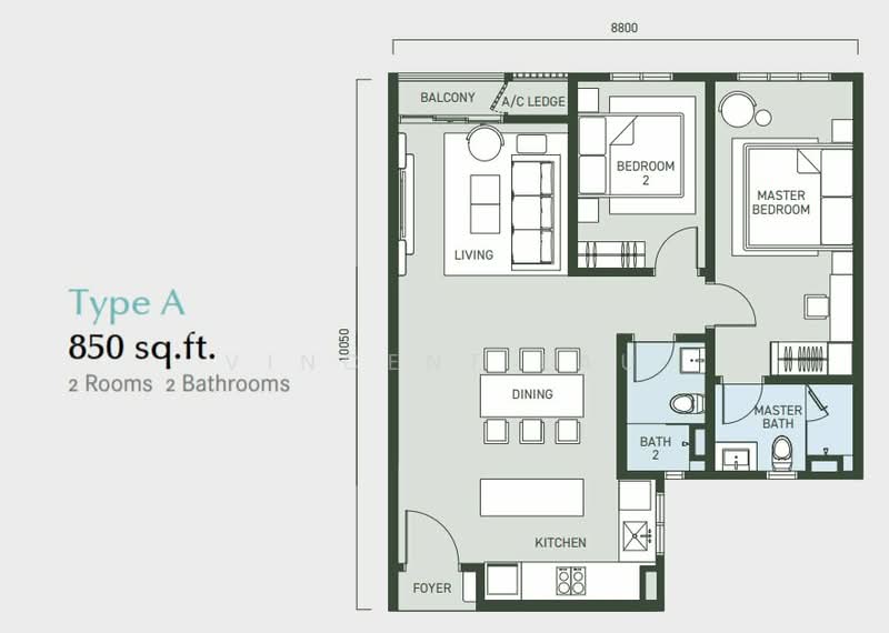 Condominium for Sale at Aras Residences - Vincent Lau - PropertyGuru.com.my