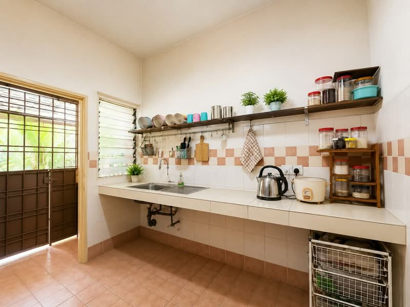 Rumah Teres 2-Tingkat untuk Dijual di Subang Bestari (Shah Alam) - Derrick Ang - Kitchen - PropertyGuru.com.my