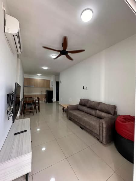Service Residence for Rent at TRELLIS RESIDENCES - Nicholas Low - Living Room - PropertyGuru.com.my