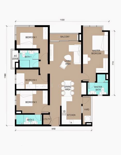 Service Residence for Sale at D'sands Residence - Hewson Oh - PropertyGuru.com.my