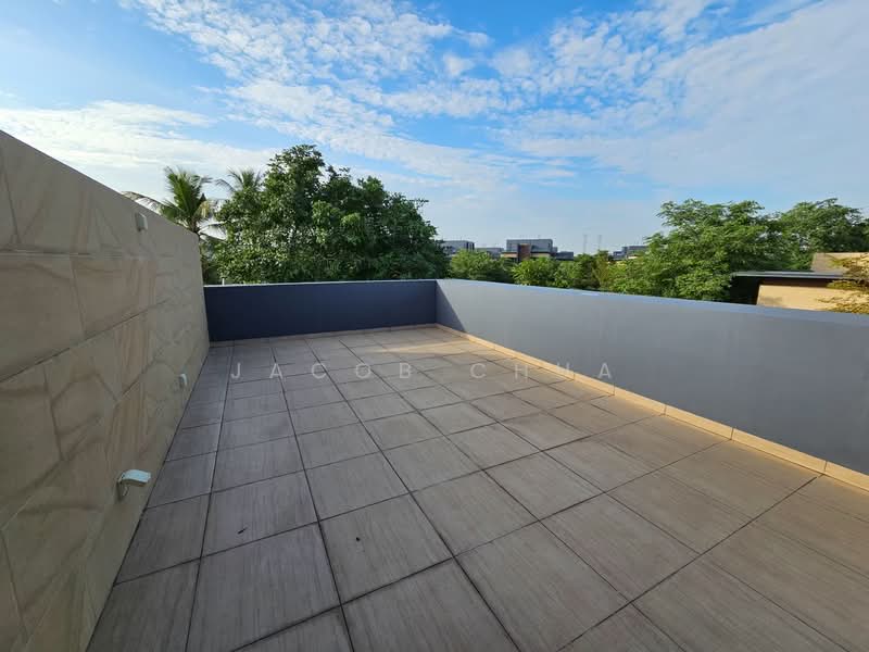 Rumah Kluster untuk Dijual di Forest City (Gelang Patah) - Jacob Chua - Balcony - PropertyGuru.com.my