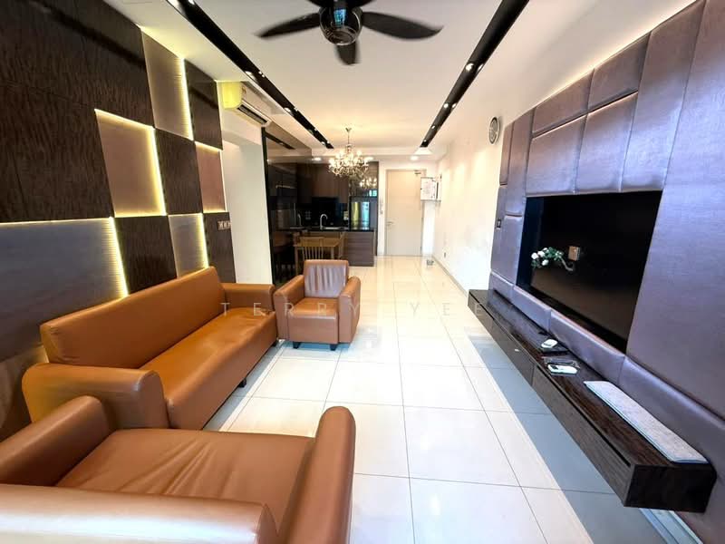 V Residence 2 @ Sunway Velocity untuk Untuk Disewa - RM 4,200 /bulan, Mac 2026 - Living Room - PropertyGuru.com.my