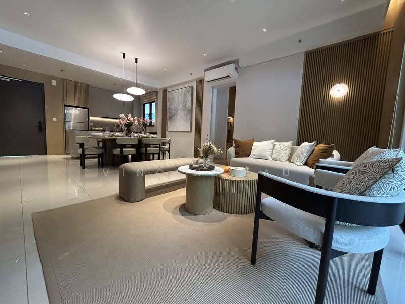 Condominium for Sale at Aras Residences - Vincent Lau - Living Room - PropertyGuru.com.my