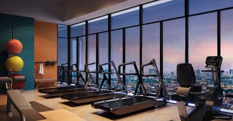 Condominium for Sale at Aras Residences - Vincent Lau - Gym - PropertyGuru.com.my