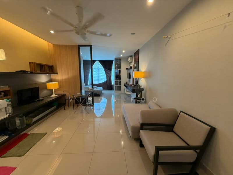Service Residence for Rent at Twin Galaxy (Dwi Galaksi) - Vison Foo - Living Room - PropertyGuru.com.my