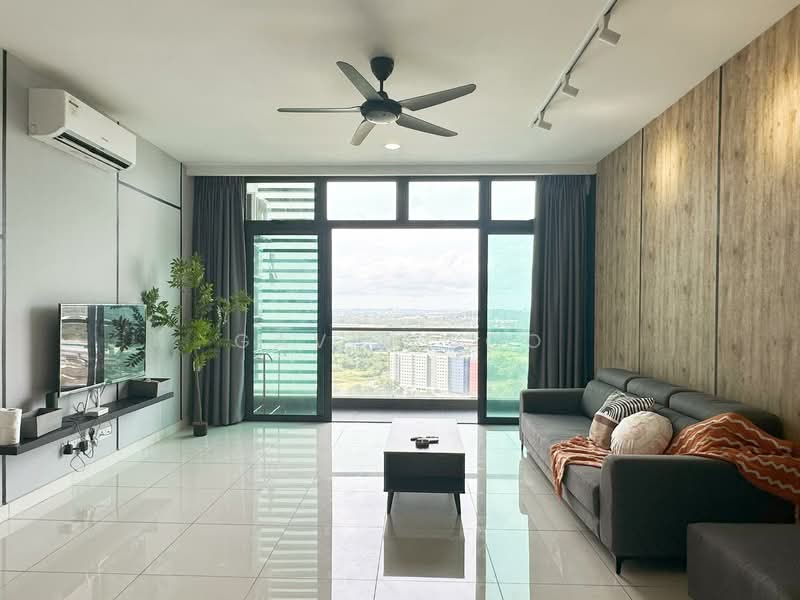 Service Residence for Sale at Green Haven - Gavin Soo - Living Room - PropertyGuru.com.my
