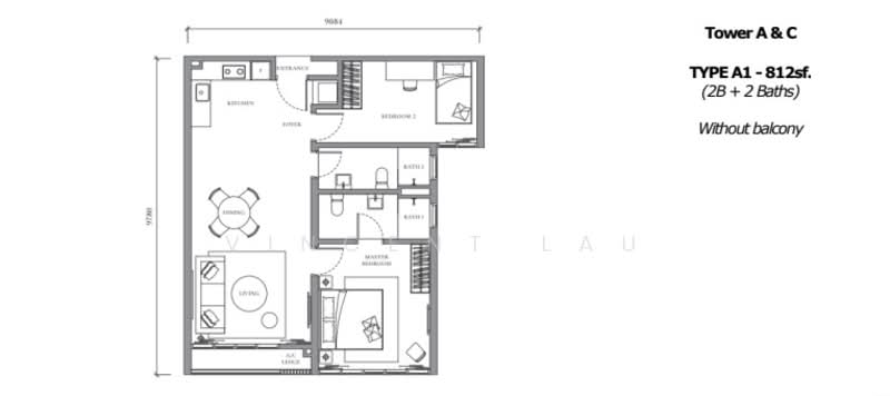 River Park Bangsar South untuk Untuk Dijual - RM 597,003, Mac 2026 - PropertyGuru.com.my