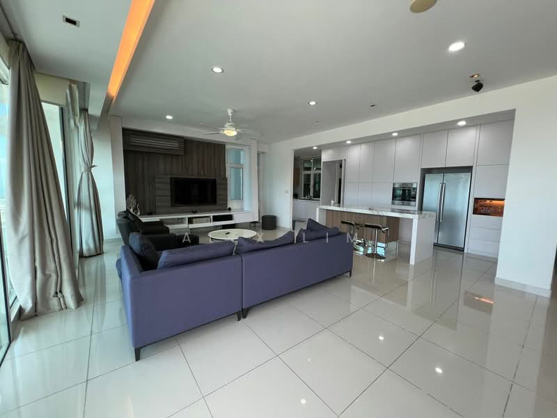 Condominium for Rent at Gurney Paragon - Alex Lim - Living Room - PropertyGuru.com.my